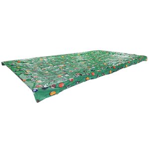 Green Plastic Pool Table Cover