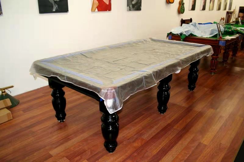 Clear Plastic Pool Table Cover