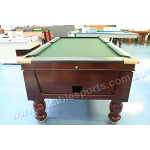 7 Foot Slate Traditional Pub/Hotel Bar Coin Operated Pool Table