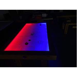 8ft Auto-Rise regent Air Hockey Table - Acrylic base (LED installed)