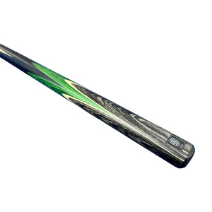 Legend Hand-made 3/4 57 inch 4 splice American Ash Shaft Wood Cue with extension and Leather Cue Case