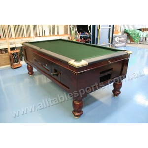 7 Foot Slate Traditional Pub/Hotel Bar Coin Operated Pool Table
