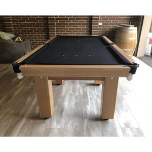 10 Foot Slate Premier Deluxe Pool Table [Timber: Tassie Oak]