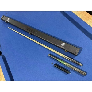 Legend Hand-made 3/4 57 inch 4 splice American Ash Shaft Wood Cue with extension and ATS Cue Case