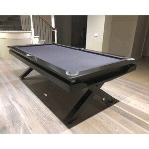 8 Foot Slate King Cross Pool Billiards Table