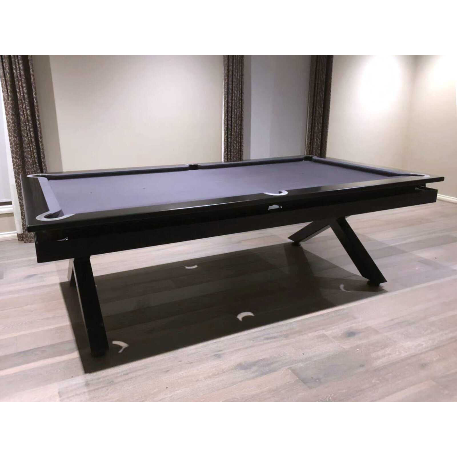 7 Foot Slate King Cross Pool Billiards Table