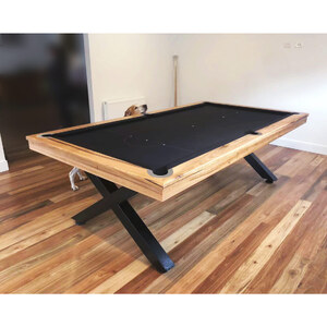 8 Foot Slate King Cross Pool Billiards Table