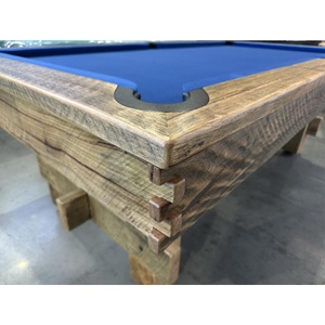 7 Foot Slate Retro Rustic Pool Table