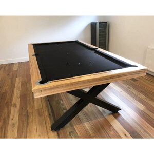 8 Foot Slate King Cross Pool Billiards Table