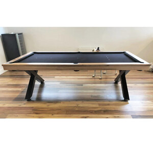 8 Foot Slate King Cross Pool Billiards Table