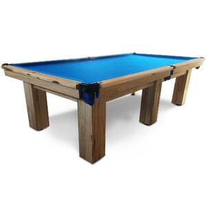 10 Foot Slate Premier Deluxe Pool Table [Timber: Tassie Oak]