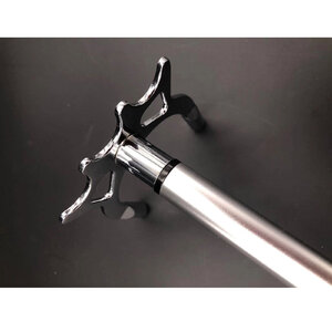 Half Butt Pool/Billiard/Snooker Cue Rest - Chrome