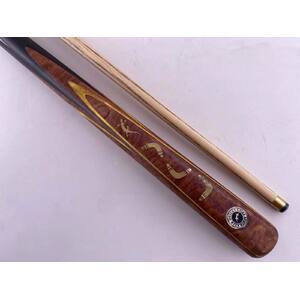Nola Nola - 2pc Desert Cue with rod Ebony butt with Bimble box splice, 4 splice