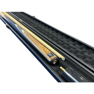 Legend Hand-made single splic American Ash Shaft Wood 57 Inch 2pc Cue With Extension and ATS Cue Case