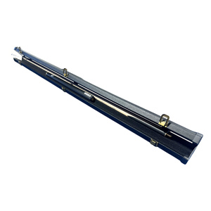 PIONEER BLACK 57 inch 3/4 Cue American ash shaft wood | aluminum logo and ATS Cue Case