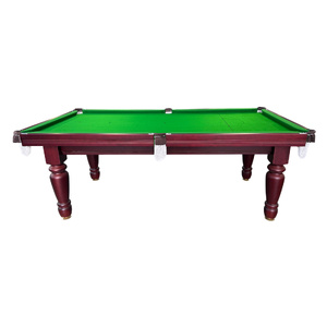 Clearance - 7FT Slate ECO Pool Table in Mahogany finish