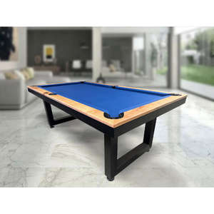 Pre-made 7 Foot Slate Odyssey Pool Billiards Table, Silky Oak Timber