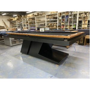 Pre-Made 8 Foot Slate CyberPool ball return Indoor Billiards Table