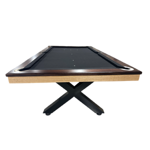 Pre-made 8 Foot Slate Kings Cross Billiards Table, Tassie Oak Timber