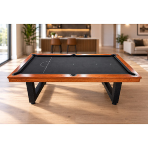 Pre-made 8ft Slate Odyssey Wooden Legs Billiards Table, Tasmanian Blackwood Top