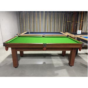 Melbourne Special - 7 Foot Slate Red Back Pool Table Floor