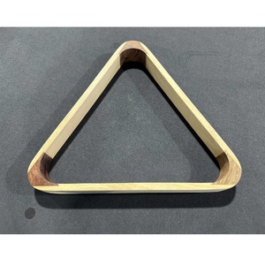 2 1/16 Inch Jointed Wooden Triangle 15 Balls