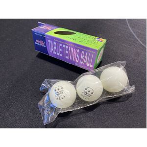 Double Fish 3 star table tennis ball pack (3 pcs)