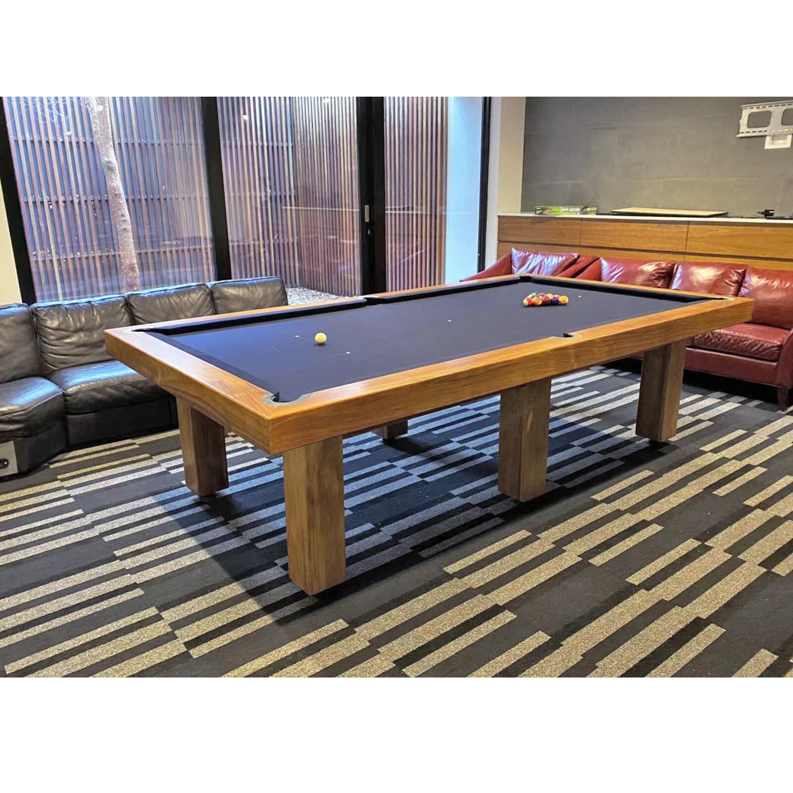 9 Foot Slate Regent Pool Billiards Table