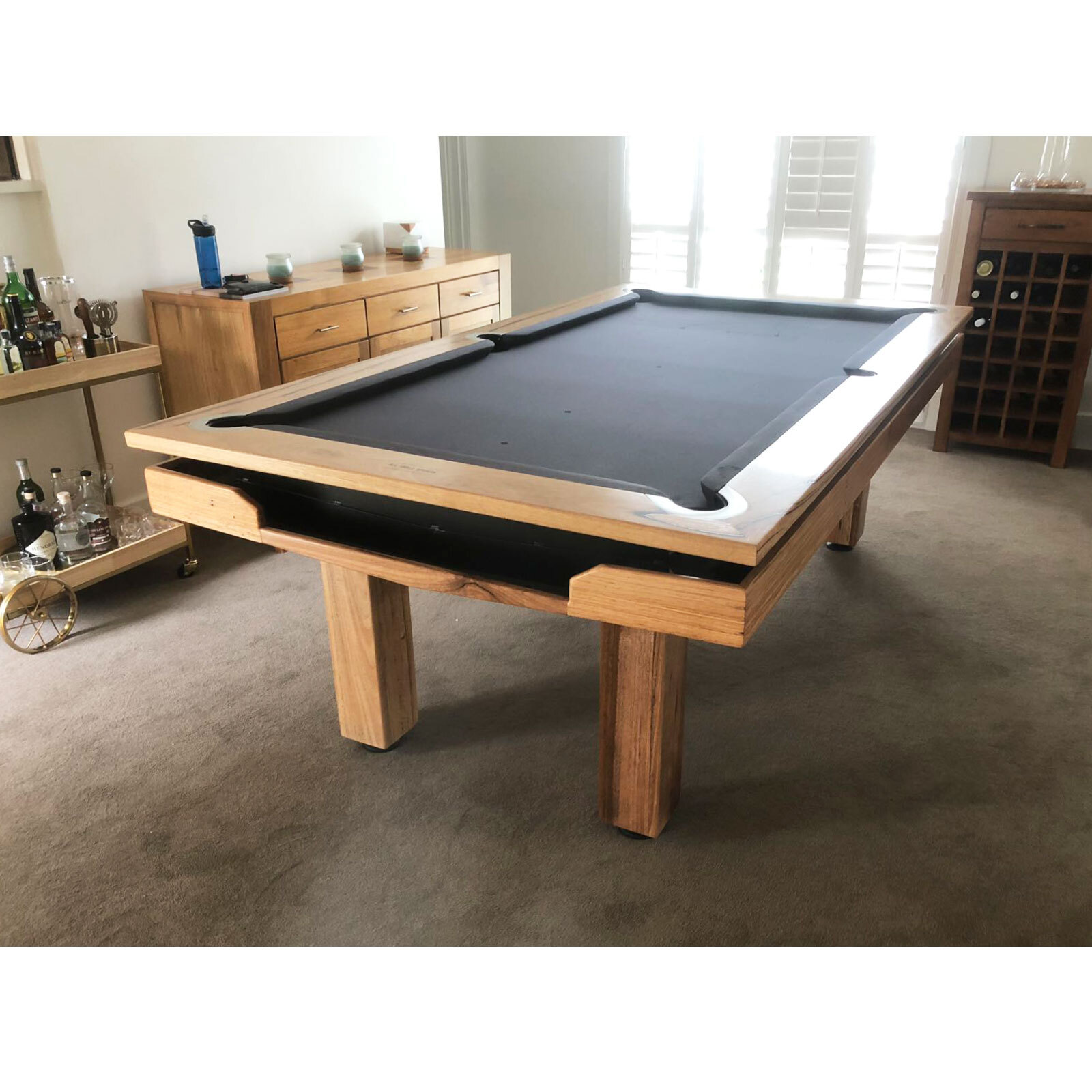 7 Foot Slate Regent Pool Billiards Table