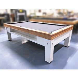 7 Foot Slate Evolution Ball Return Pub Pool Billiard Table - With Storage; MDF base