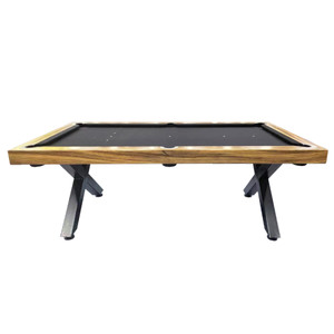 8 Foot Slate King Cross Pool Billiards Table