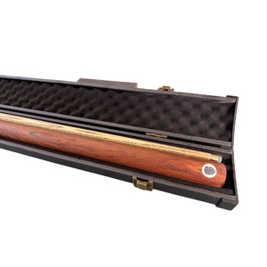 ATS 1pc 57 Inch Cue Purple Heart wood Butt Ash Shaft X2 with ATS Cue Case