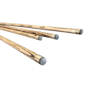 ATS 1pc 57 Inch Purple Heart wood Butt Ash Shaft - 4 Pack