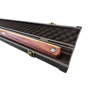 ATS 1 pc 57 inch Cue 1 Splice Purple Heart/Maple/Ash Timber X2 with ATS Cue Case