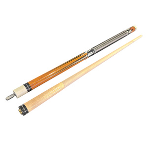 Scorpion 58 inch 2pc American Style Pool Cue 13mm Tip - Orange2
