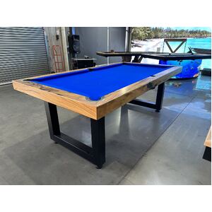 Pre-made 7ft Slate Odyssey Pool Billiards Table, Marri Timber