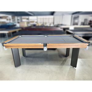 Pre-made 7ft Slate Sleek Premier Pool Billiards Table, Messmate timber