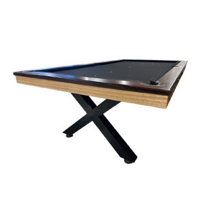 Pre-made 8 Foot Slate Kings Cross Billiards Table, Tassie Oak Timber