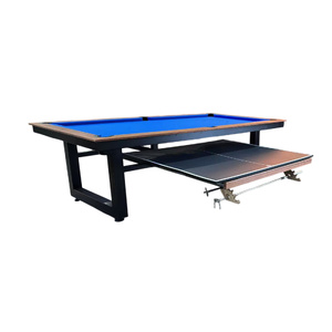PRE-MADE 8 Foot  Odyssey Outdoor/Indoor Pool Table with Built-in Sliding Platform