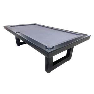 Pre-made 8ft odyssey Wooden Legs Pool Table, Solid Oak Wood Timber
