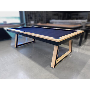Pre-made 8 foot Slate SAGA Pool Billiards Table, Canadian Maple Timber