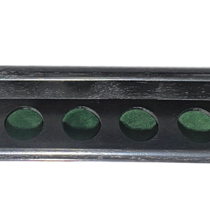 Pro 2pc Pool Snooker Billiards Wall Cue Rack Holder 8 X Cues - Black