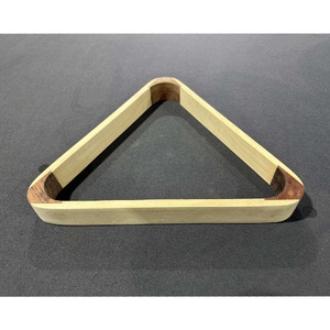 2 1/16 Inch Jointed Wooden Triangle 15 Balls
