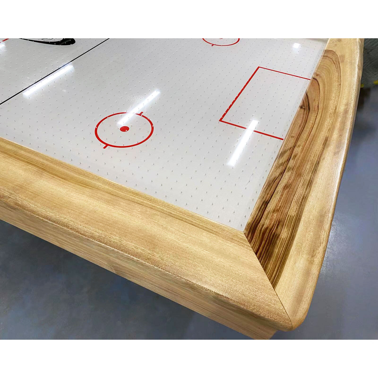 8ft Homestead Air Hockey Table - Acrylic base (LED installed)
