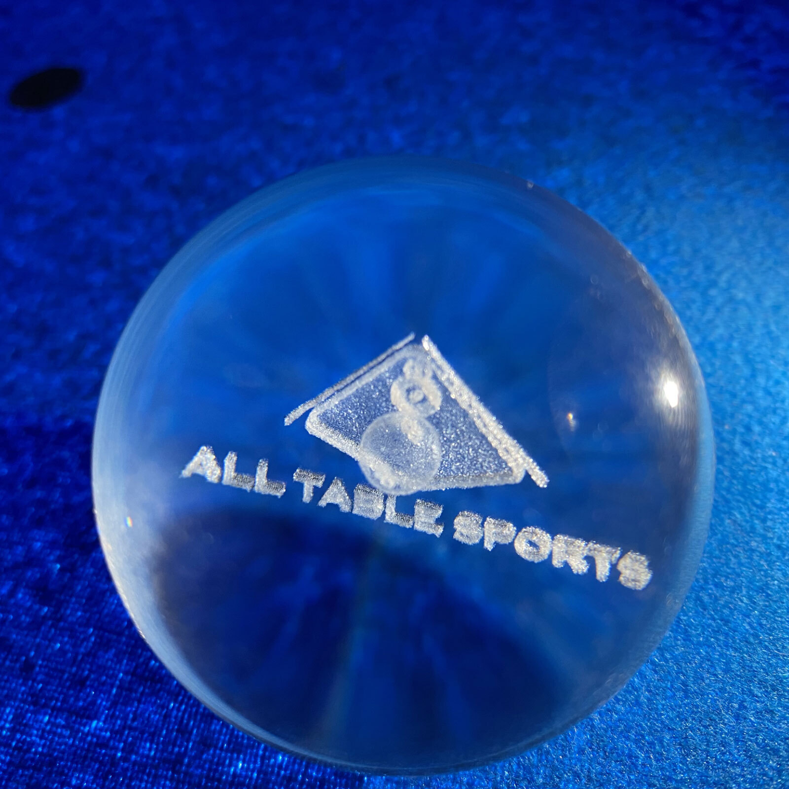 Crystal Pool Ball 2 inch (Decoration Only, not for play)