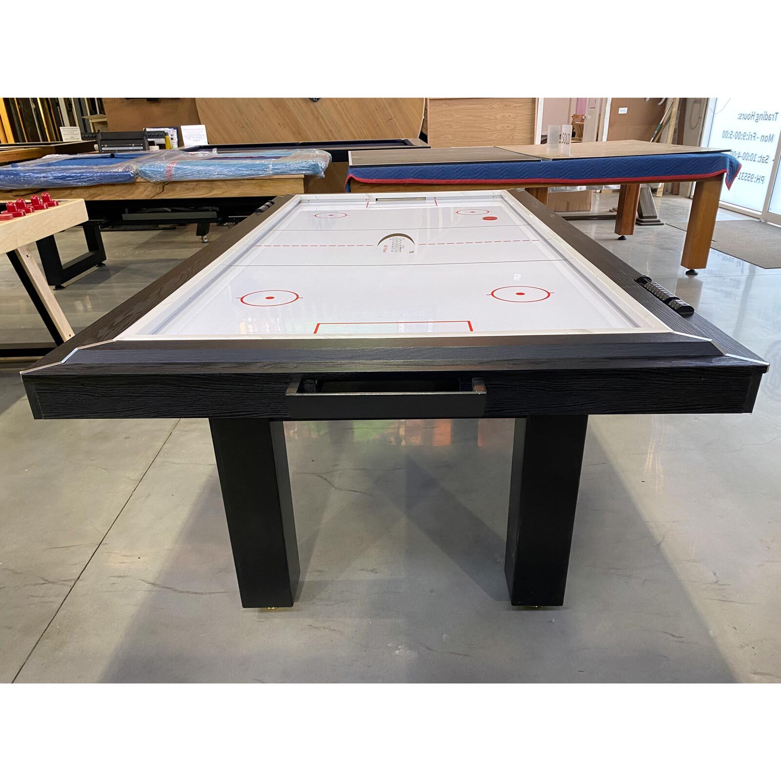 Pre made - 8ft Air Hockey Table with PVC TORNADO top