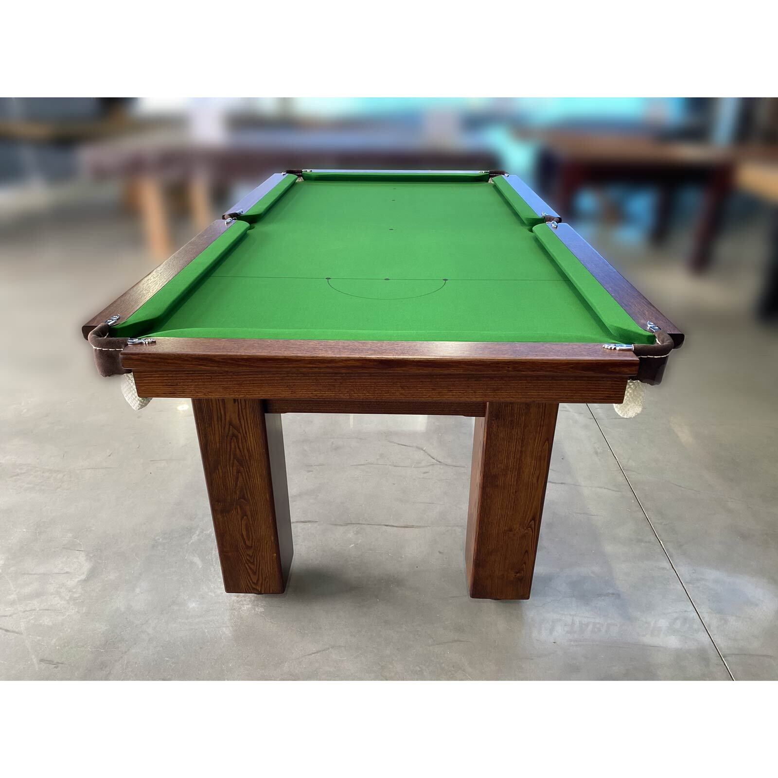 Pre-made 7 Foot Slate Premier Standard Pool Table, Walnut finished