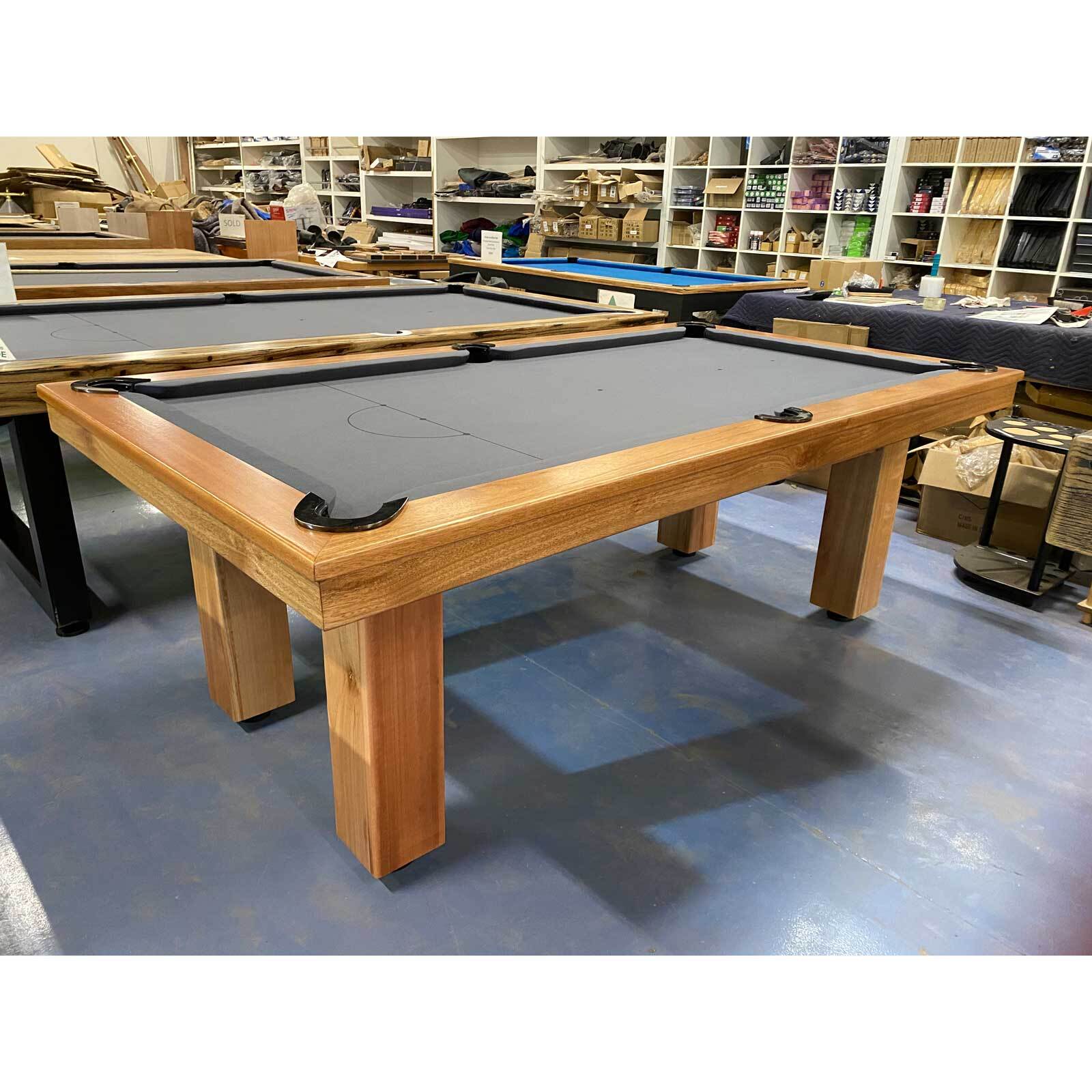 PRE-MADE 7 Foot Slate regent billiards table with Grandis Timber