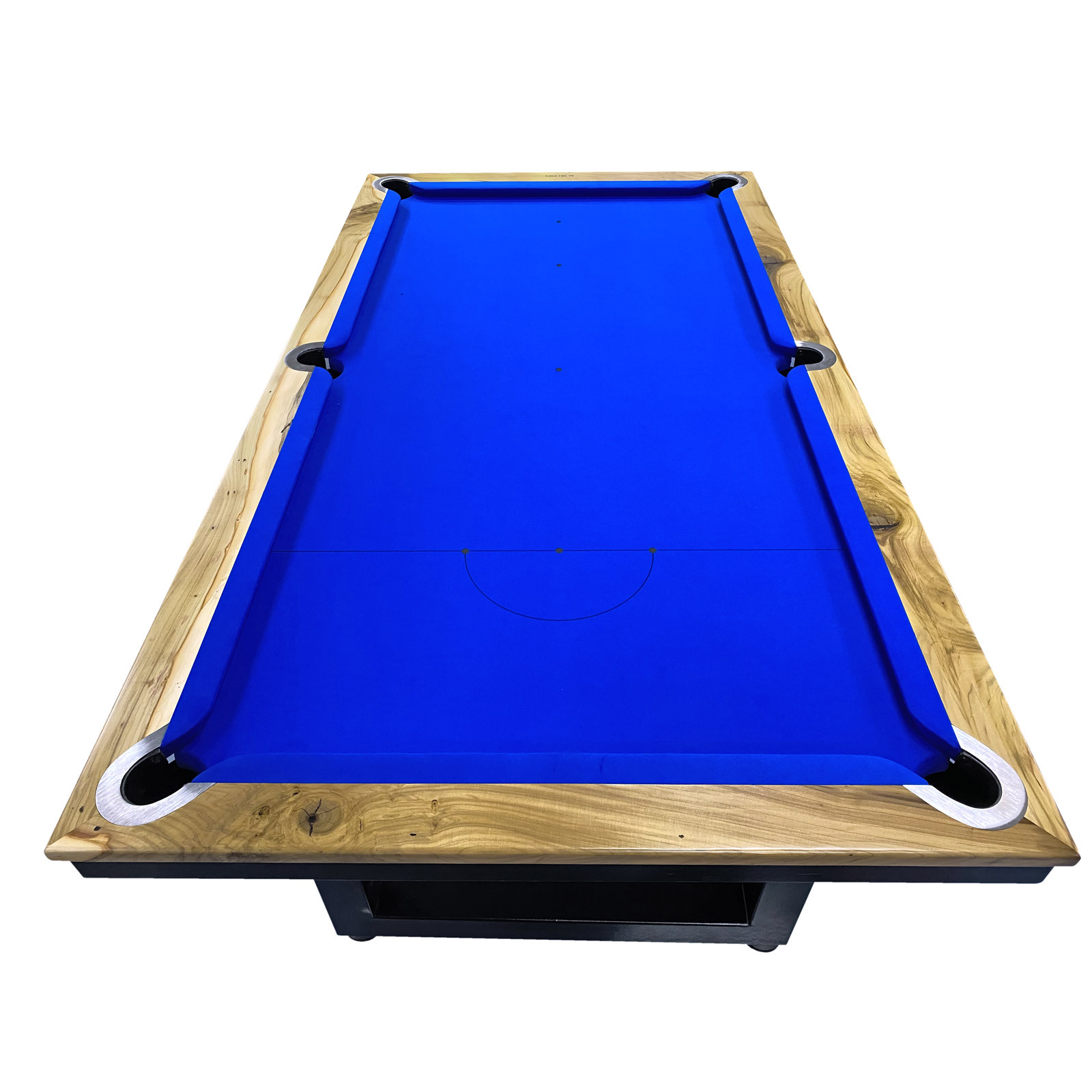 Pre-made 8 Foot Slate Odyssey Pool Billiards Table, Poplar timber