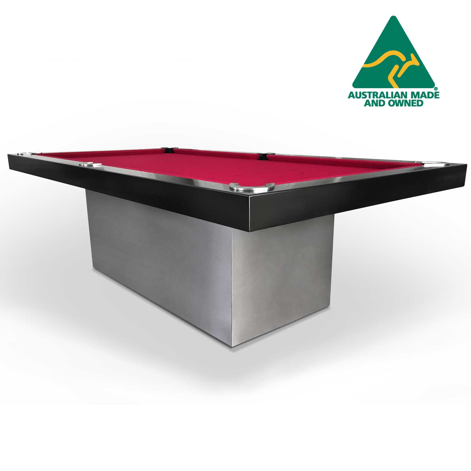 8 Foot Slate Cube Pool Billiards Table
